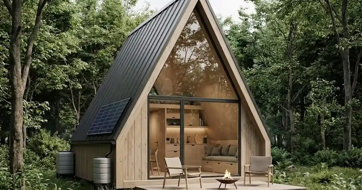 A-Frame und die Tiny-House-Bewegung: Kompakt wohnen unter 50m²