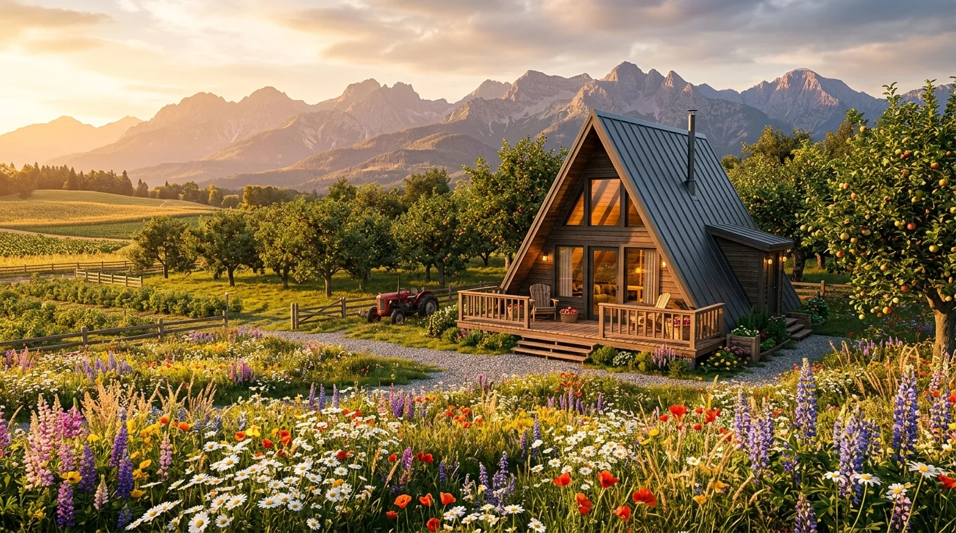A-Frame Farm Stay: Agritourism as a Business